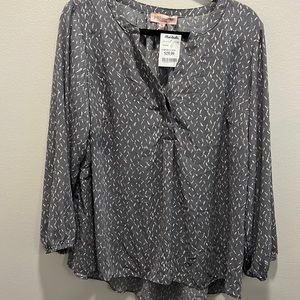 Philosophy Womens tunic blouse